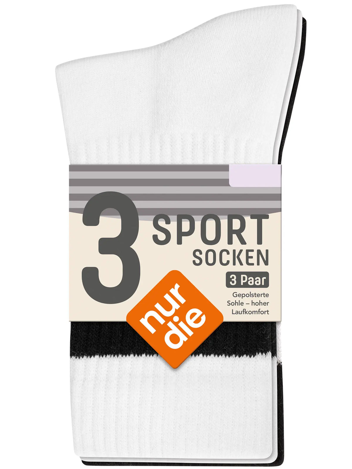 Unisex Sportsocken 3er Pack