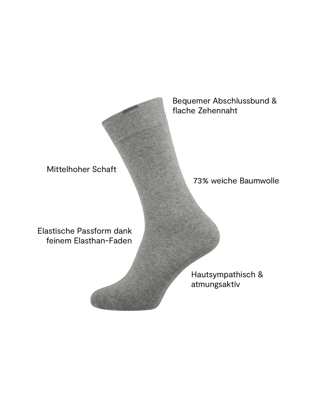 Socken Passt Perfekt 3er Pack
