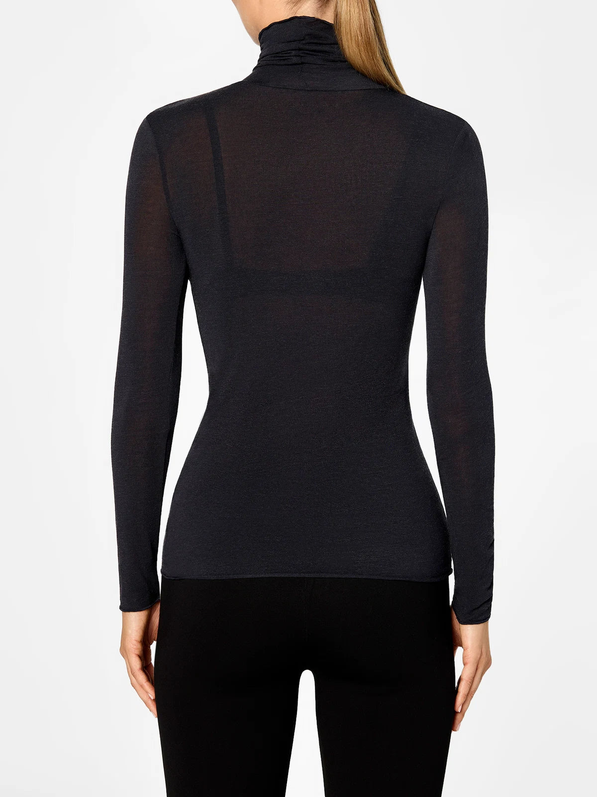 Longsleeve Roundneck mit Kaschmir - Light & Warm