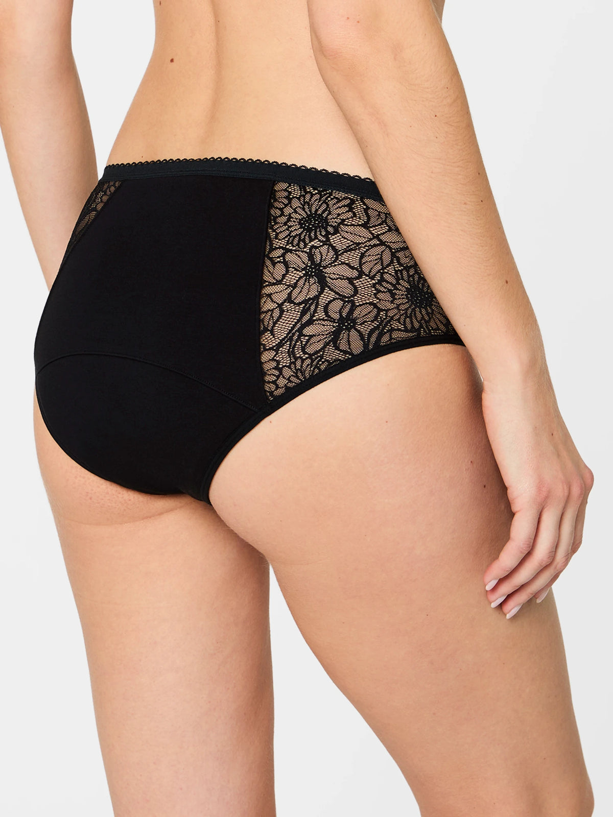 Periodenunterwäsche Slip mit Spitze - ALLES GEREGELT extrastark