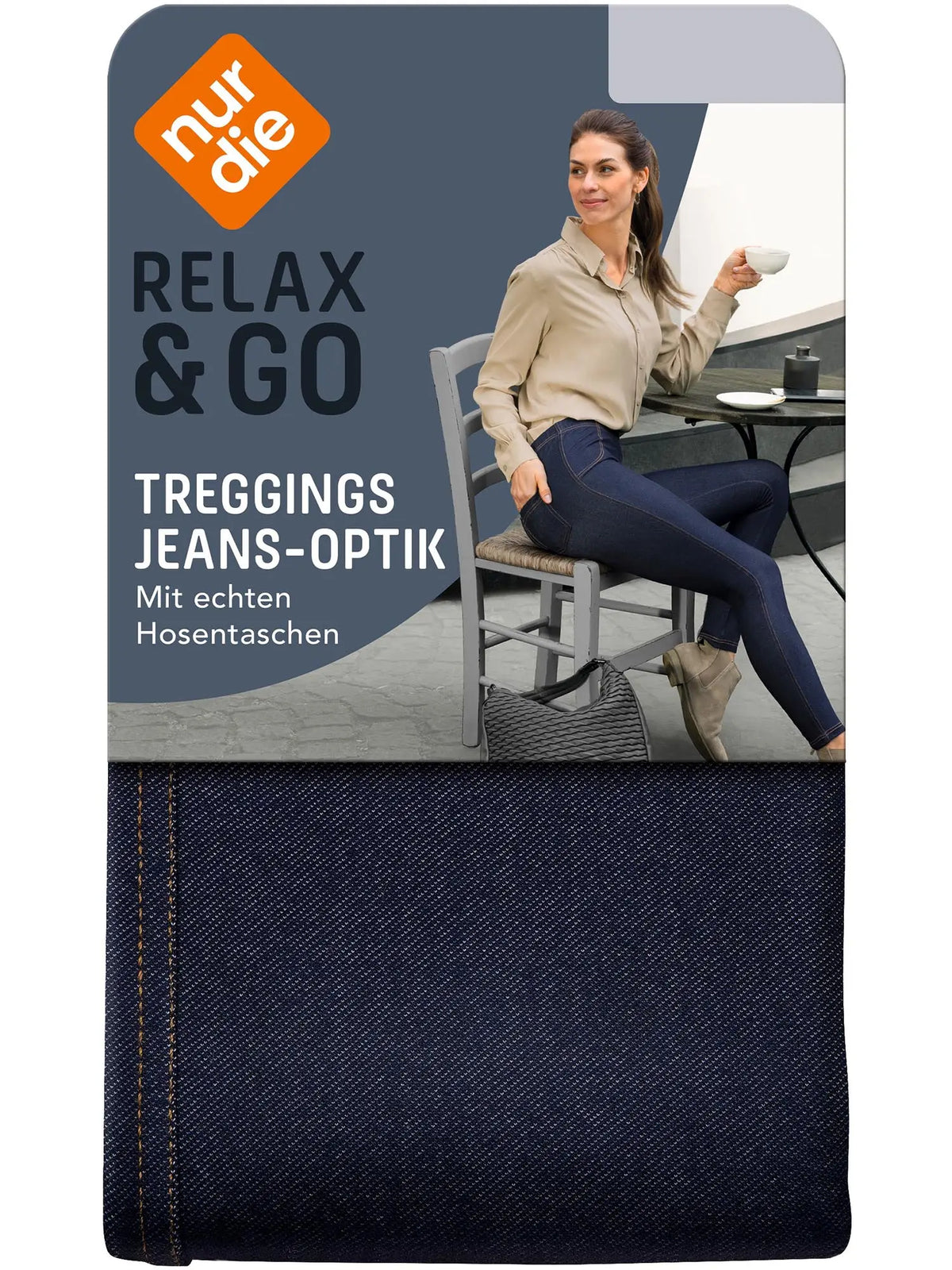 Jeggings - Relax & Go - Jeans-Optik Treggings