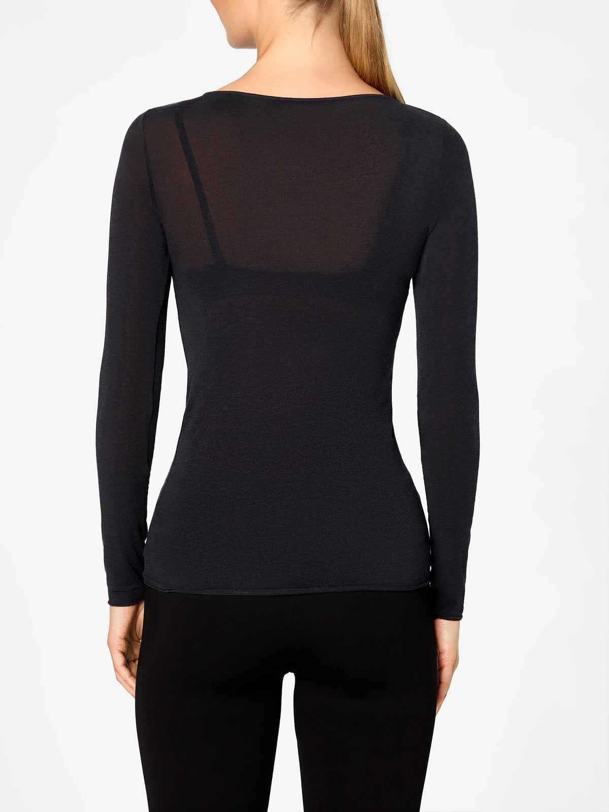 Longsleeve Roundneck mit Kaschmir - Light & Warm