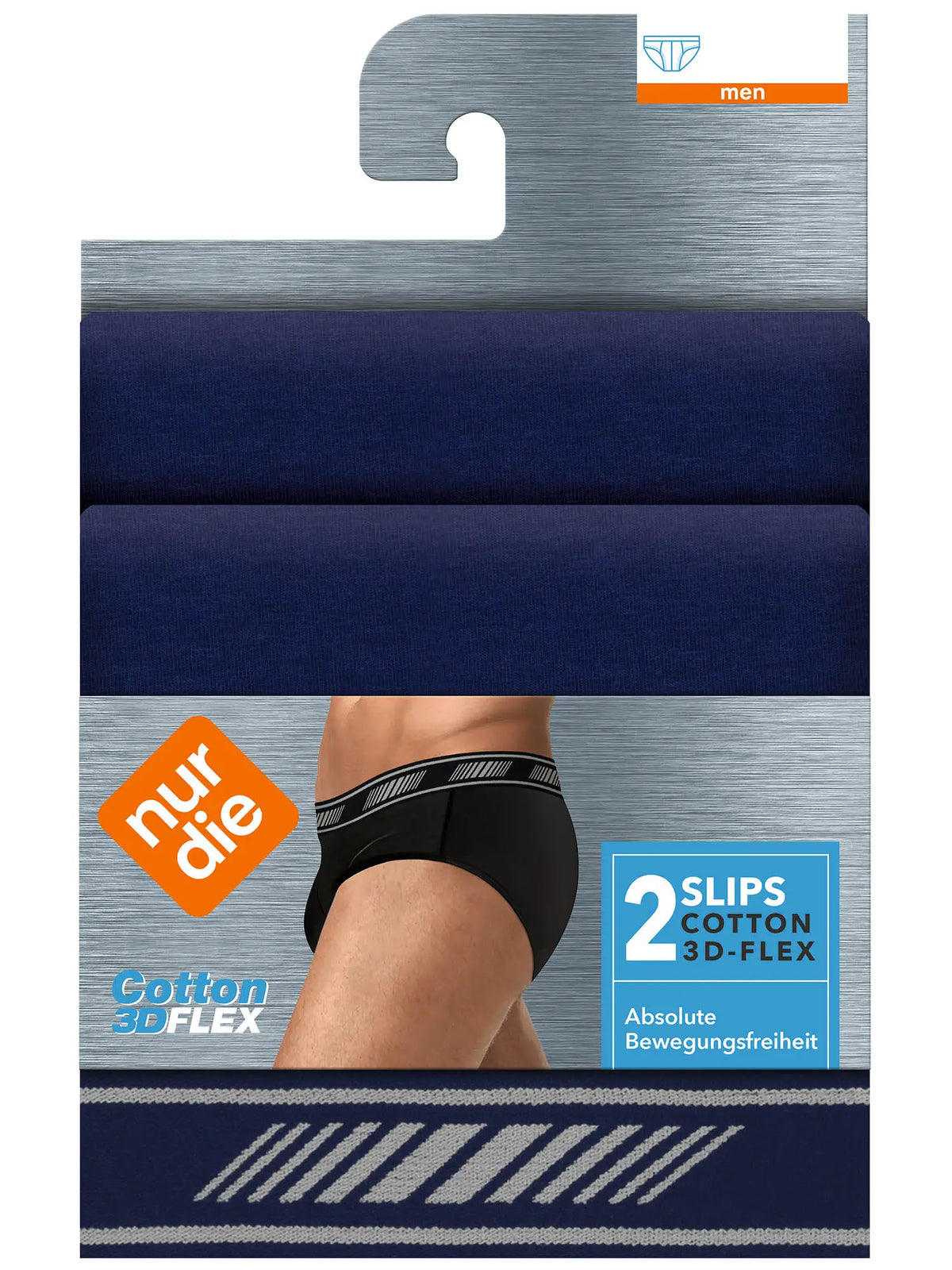 NUR DER Slip 3D-Flex Classic 2er Pack