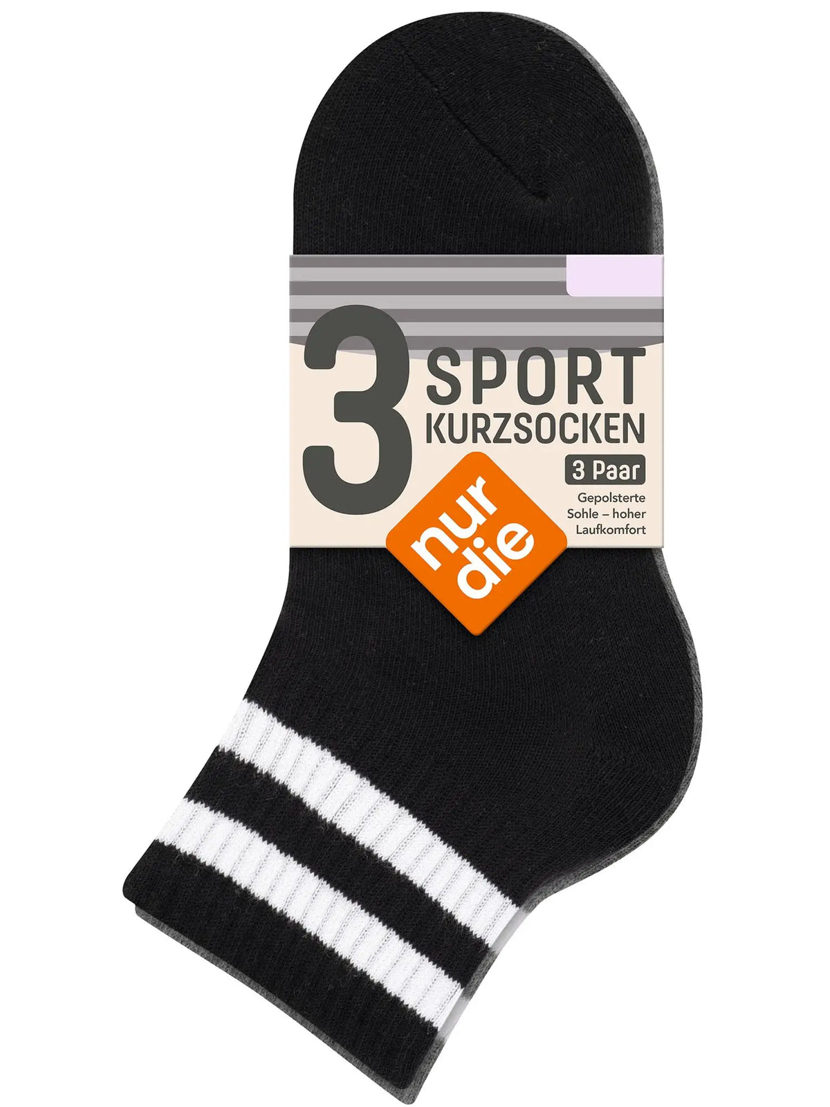 Sportsocken Kurzsocken 3er Pack