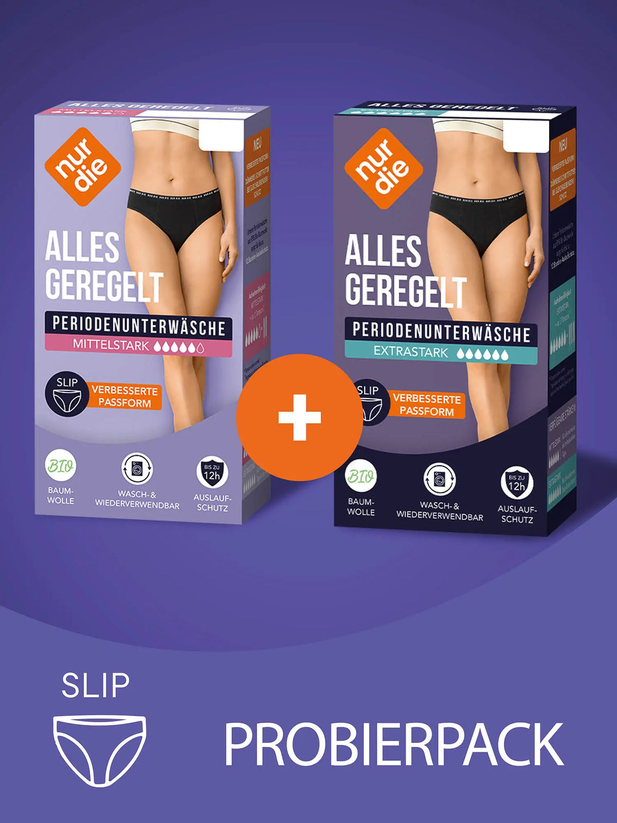 Periodenunterwäsche Slip Alles Geregelt mittelstark