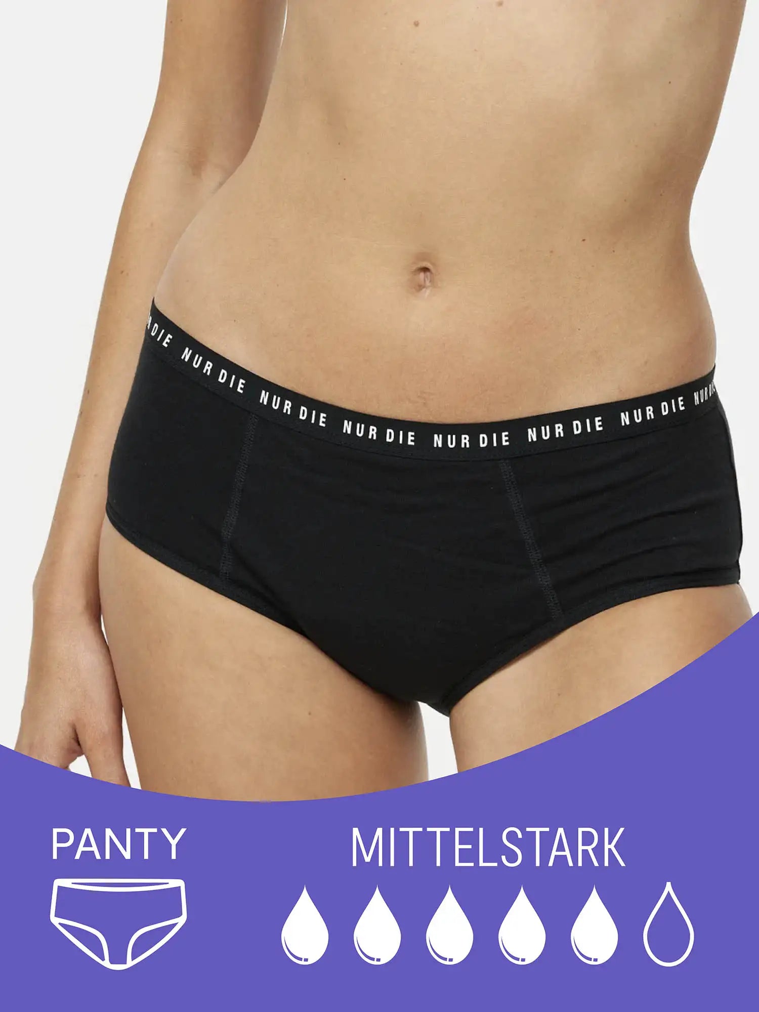 Periodenunterwäsche Panty - ALLES GEREGELT mittelstark