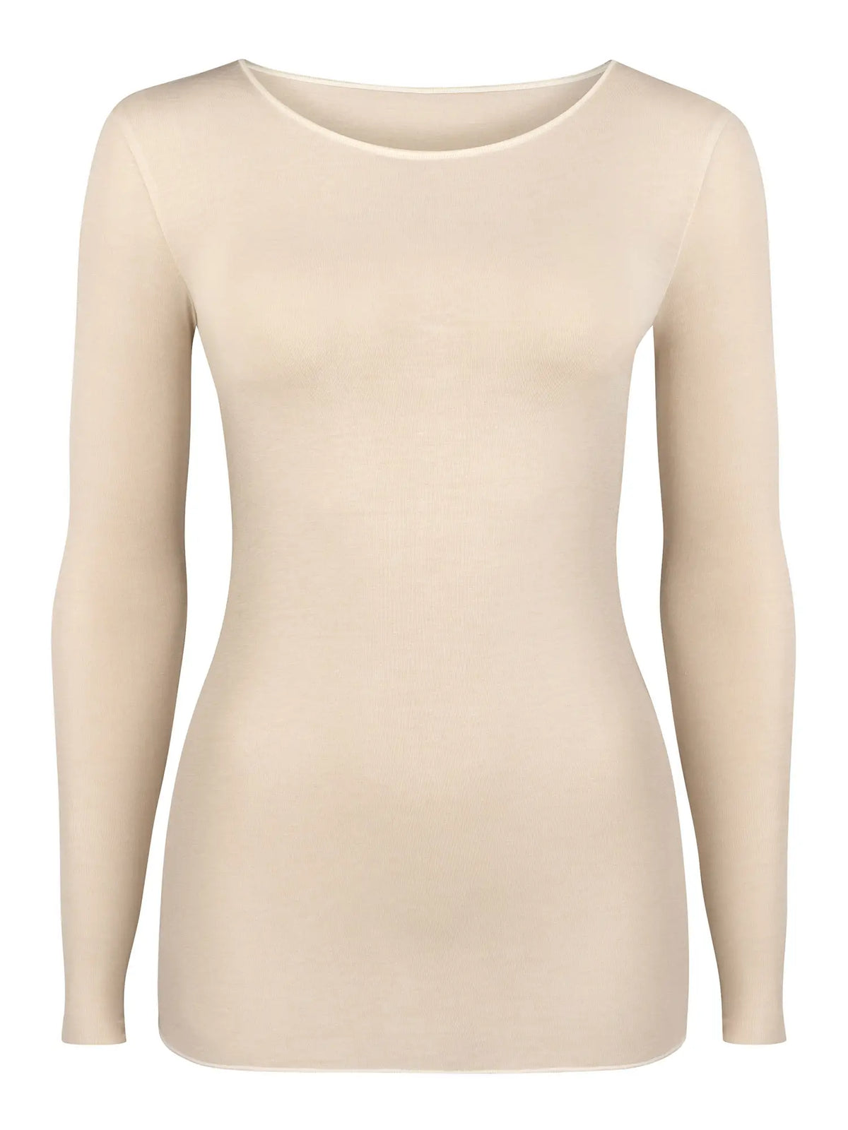 Longsleeve Roundneck mit Kaschmir - Light & Warm