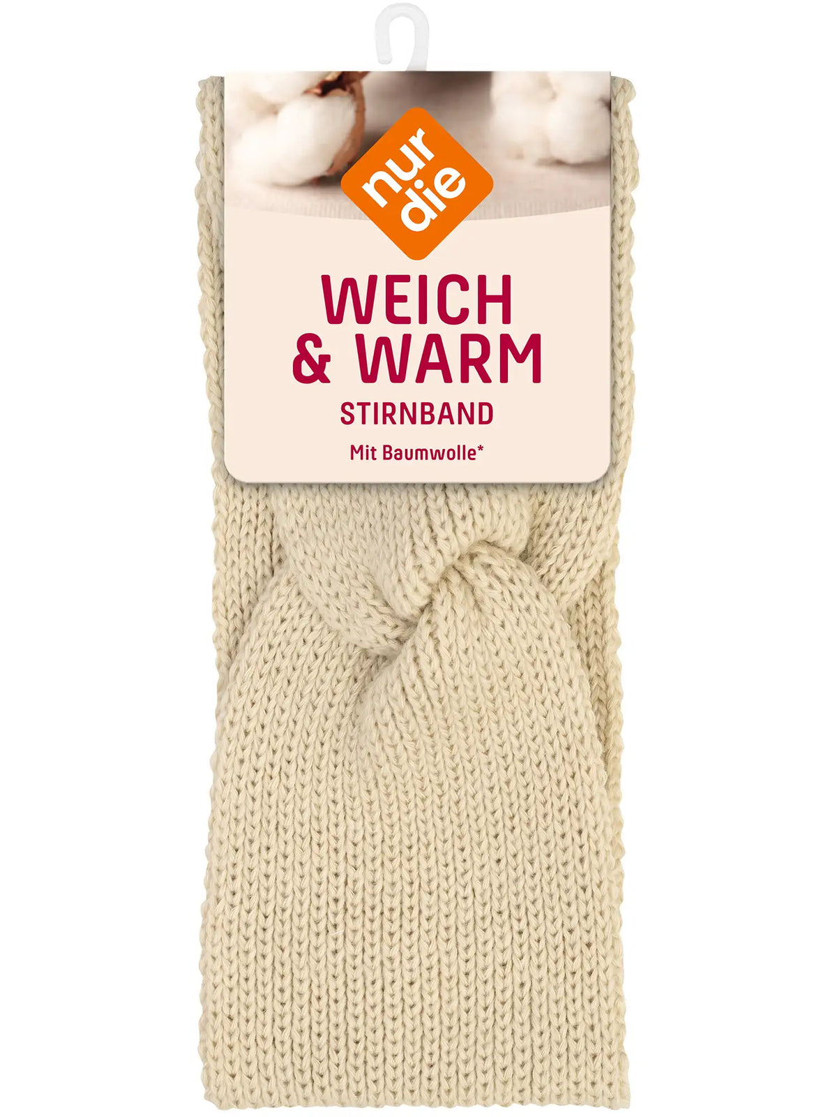 beige melange / one size
