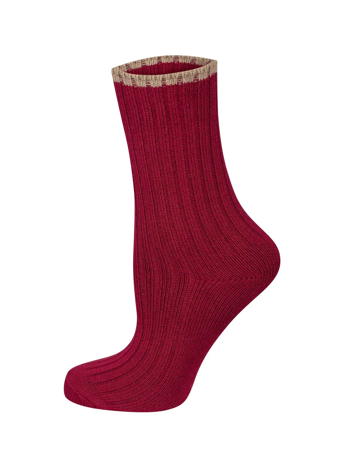 braun-beige-bordeaux / 35-38