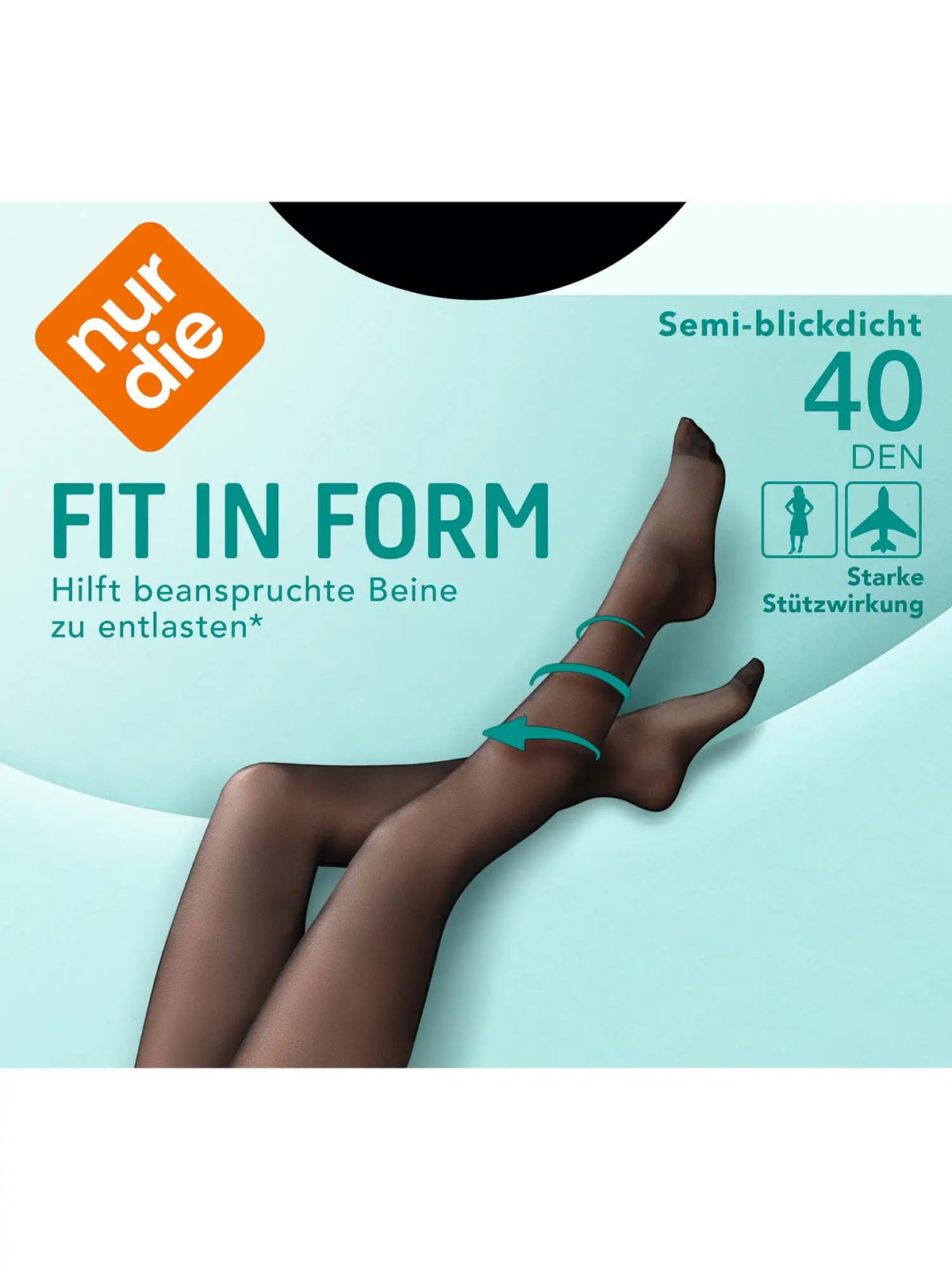 Strumpfhose Fit in Form 40 DEN