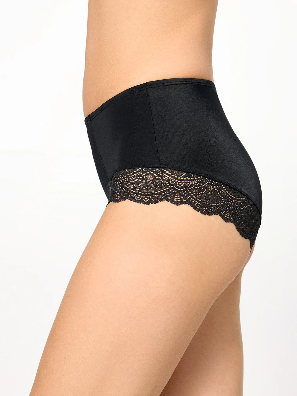 Smooth Midwaist Lace Slip Shapewear