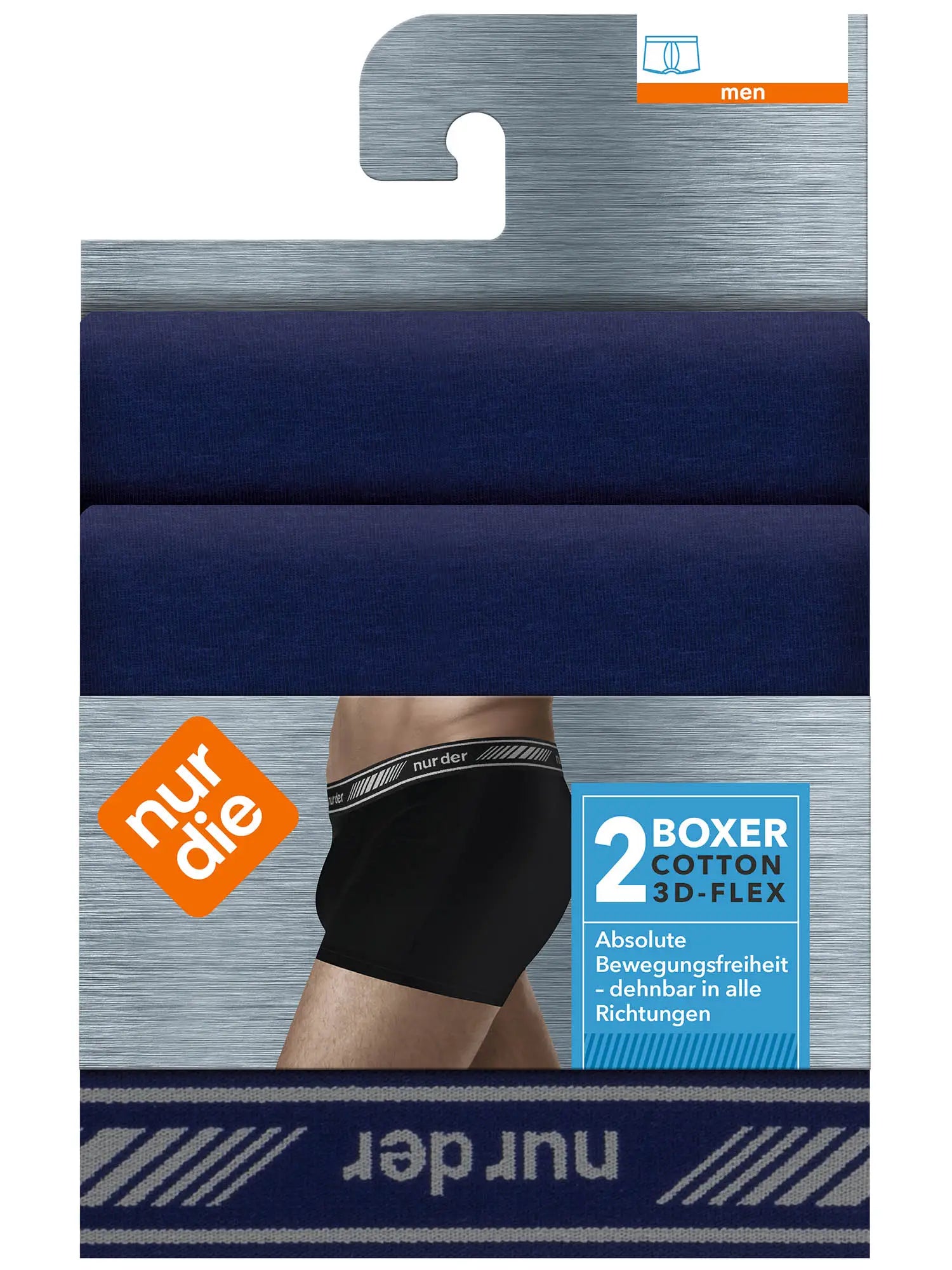 Boxershorts 3D-Flex Classic 2er Pack