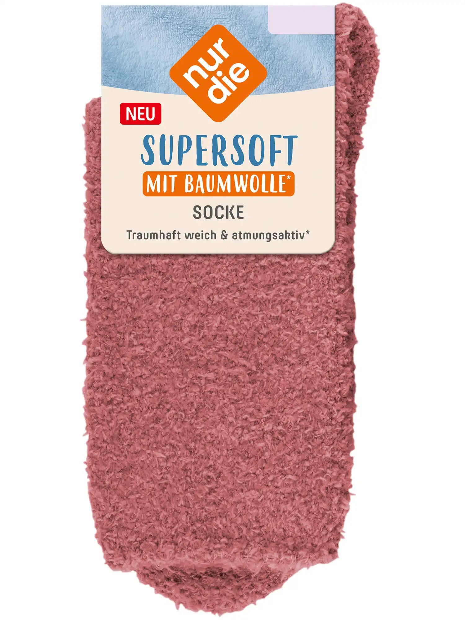 Socken Supersoft mit Baumwolle