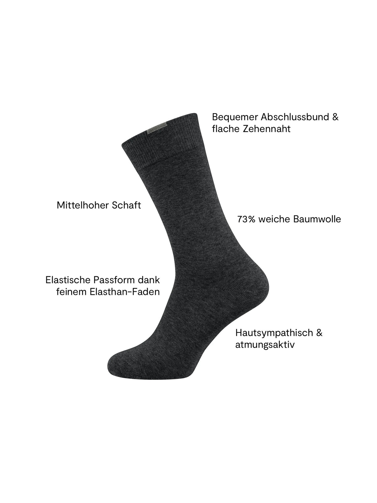 Socken Passt Perfekt 3er Pack