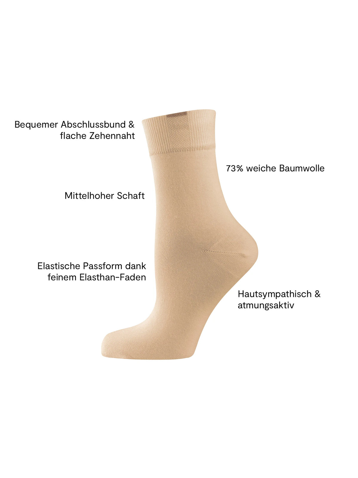 Socken Passt Perfekt 3er Pack