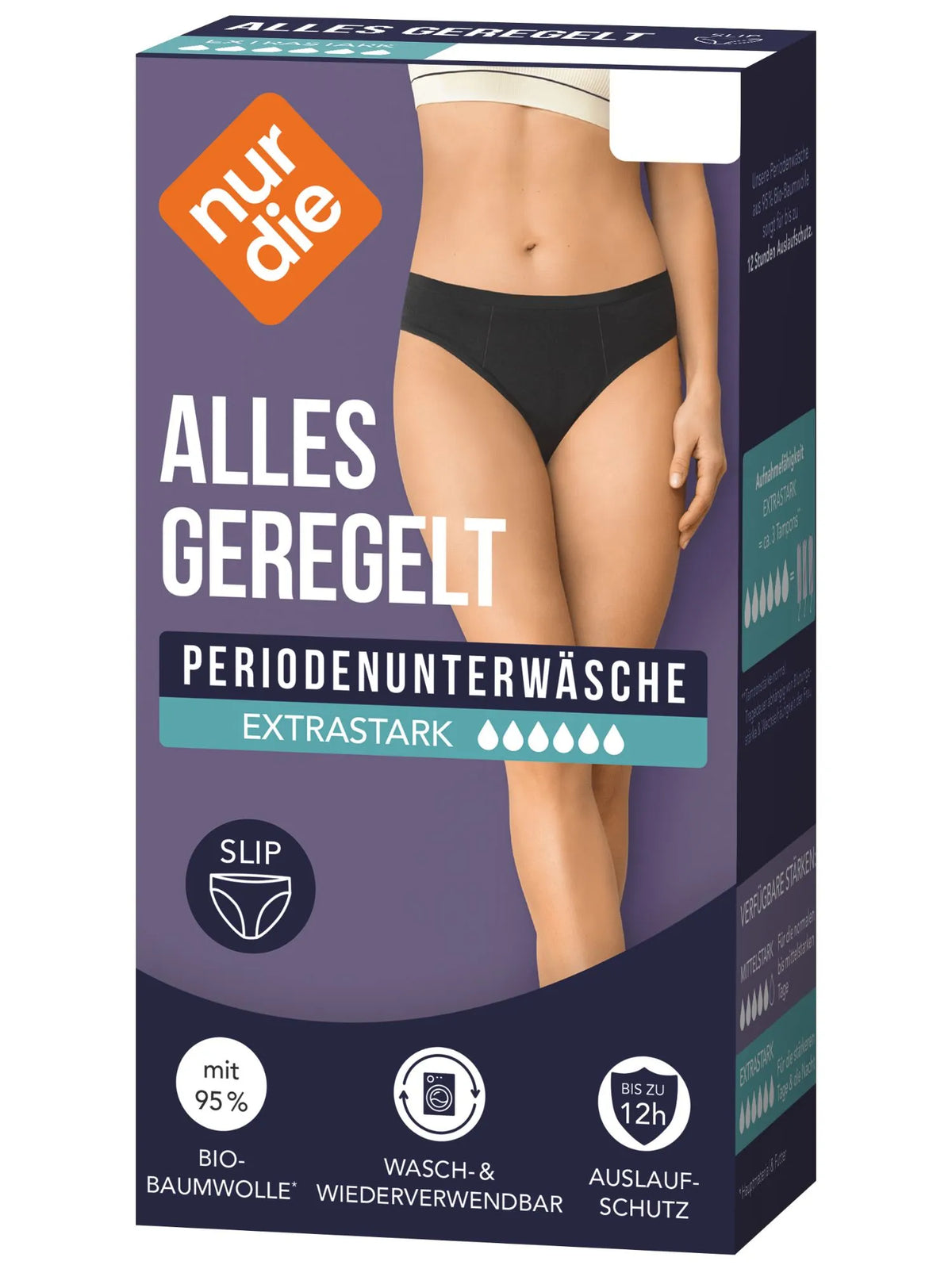 Periodenunterwäsche Slip - ALLES GEREGELT extrastark