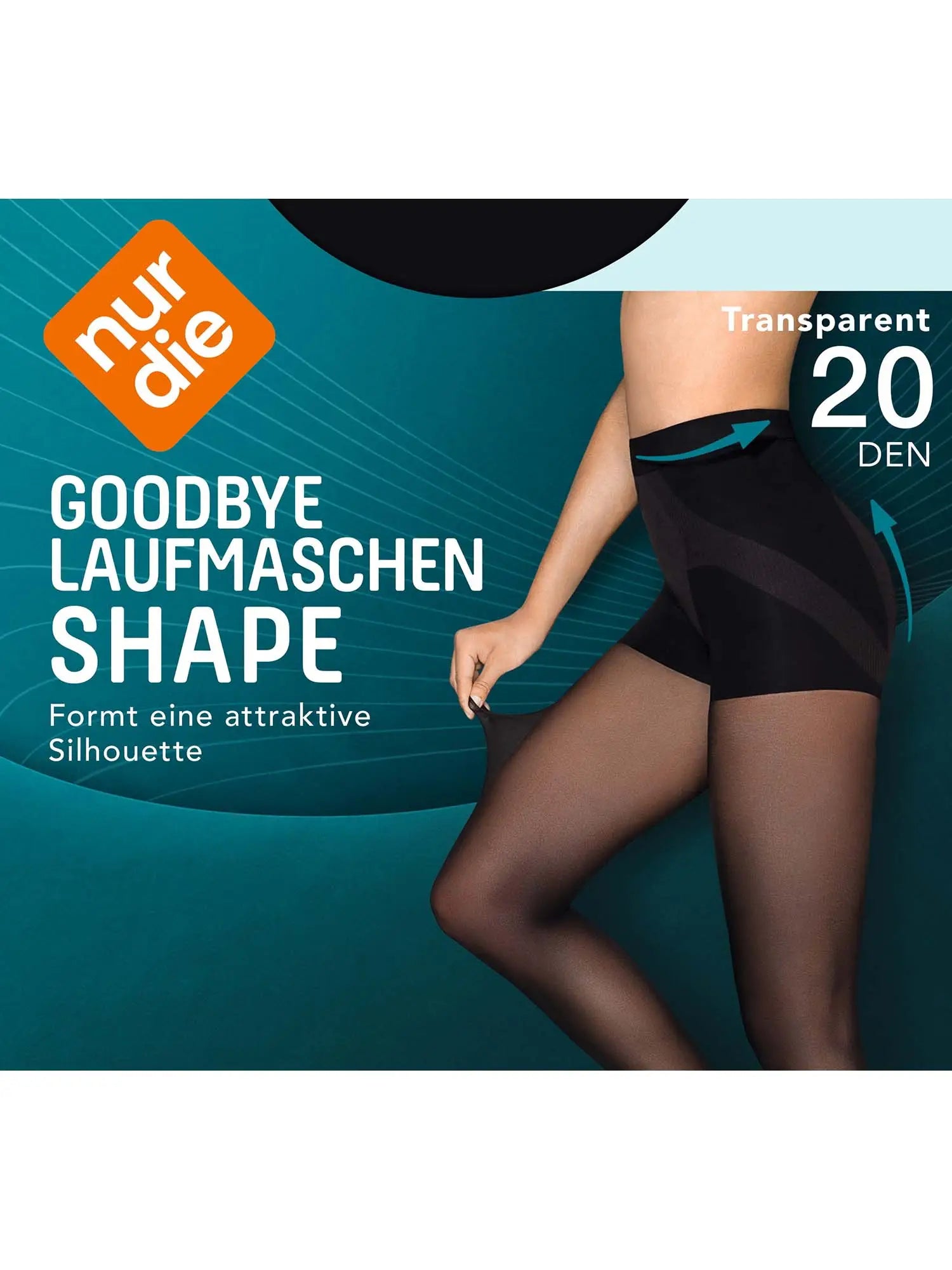 Shaping Strumpfhose Goodbye Laufmaschen Shape 20 DEN