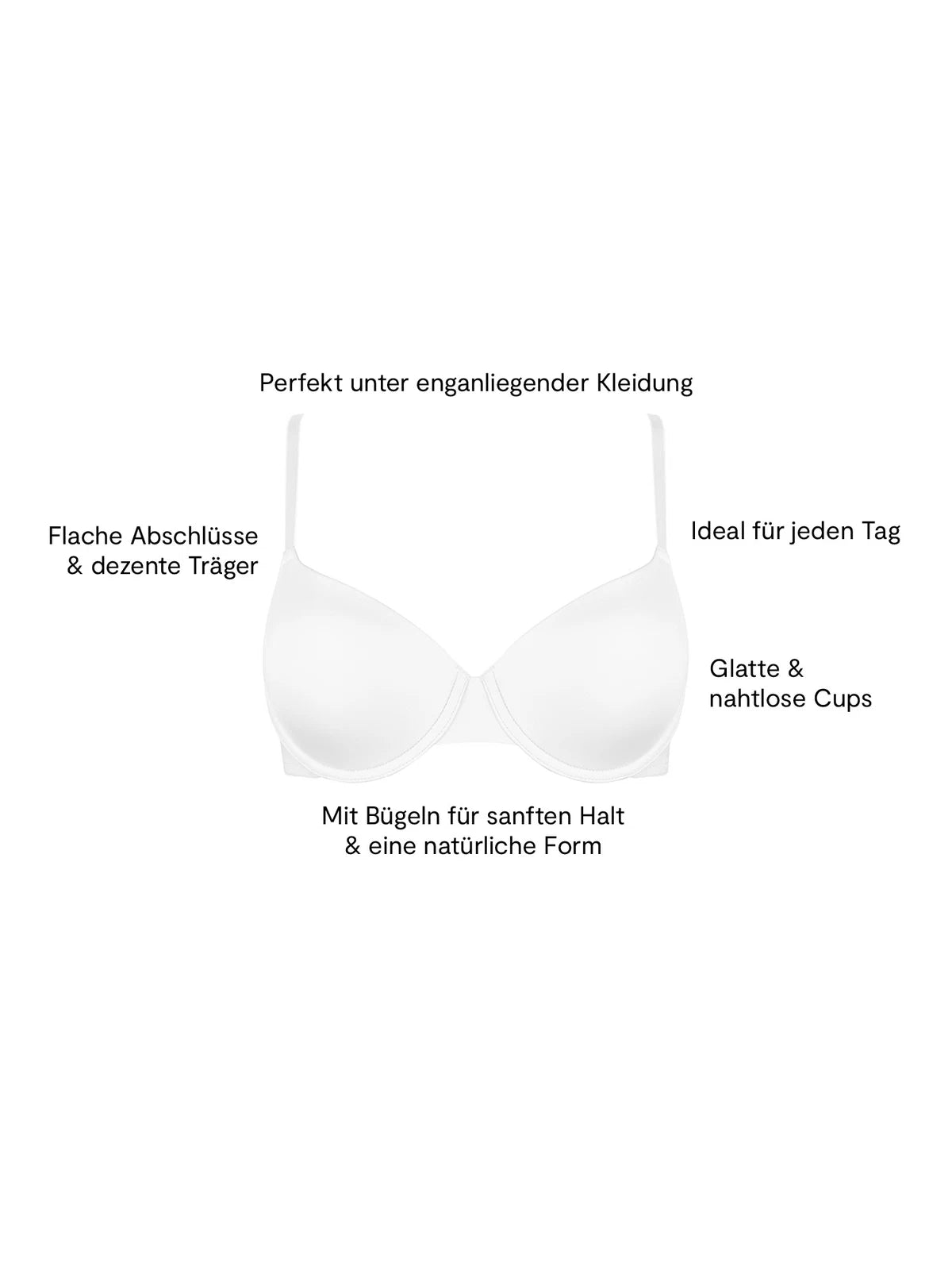 T-Shirt BH mit Bügel