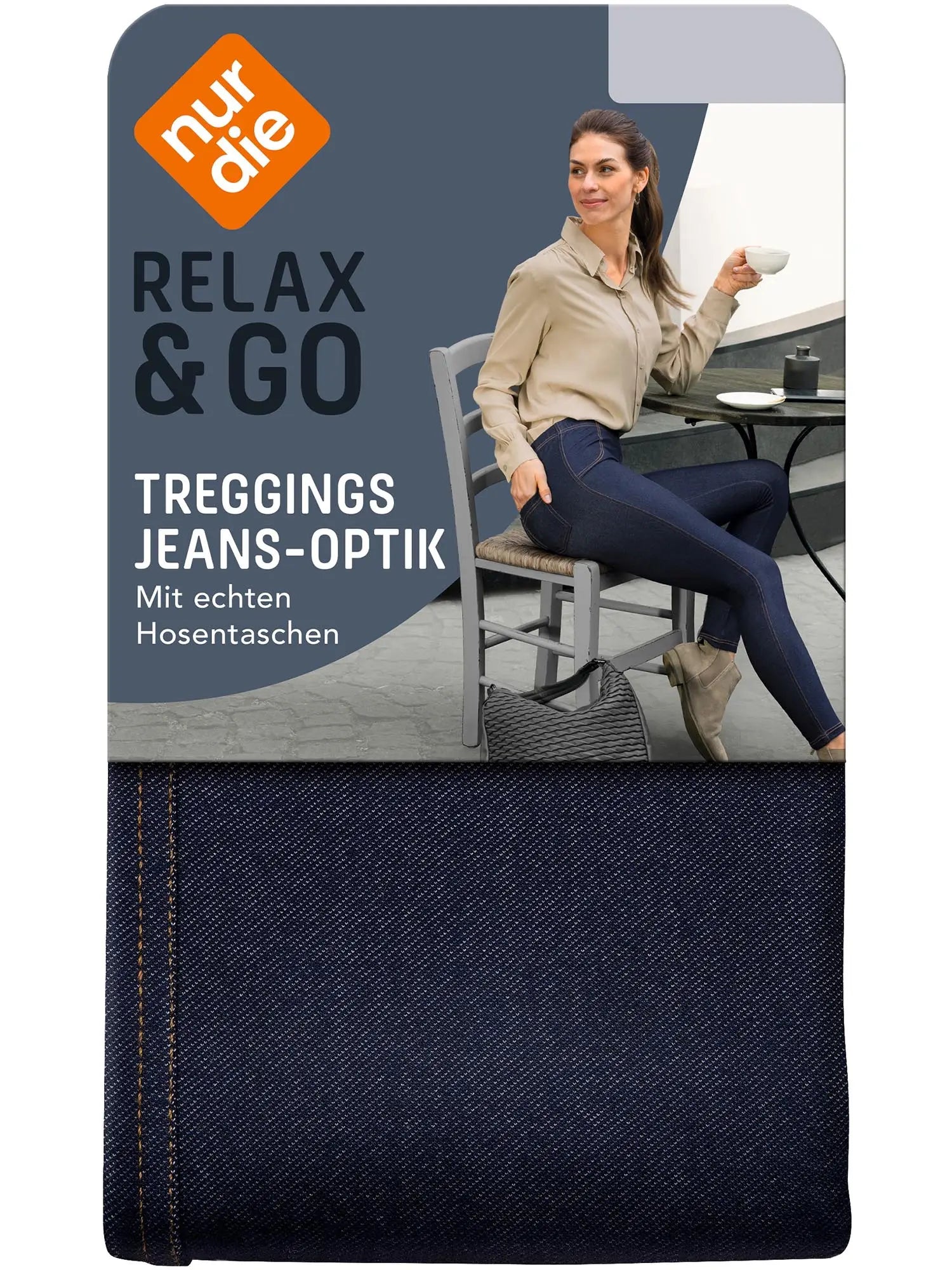 Jeggings - Relax & Go - Jeans-Optik Treggings