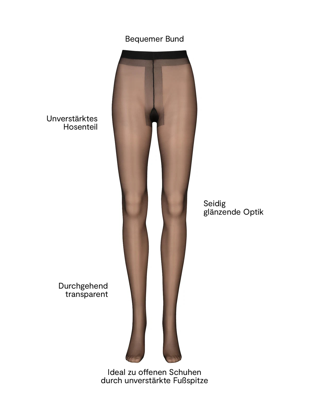 Strumpfhose Transparent 15 DEN