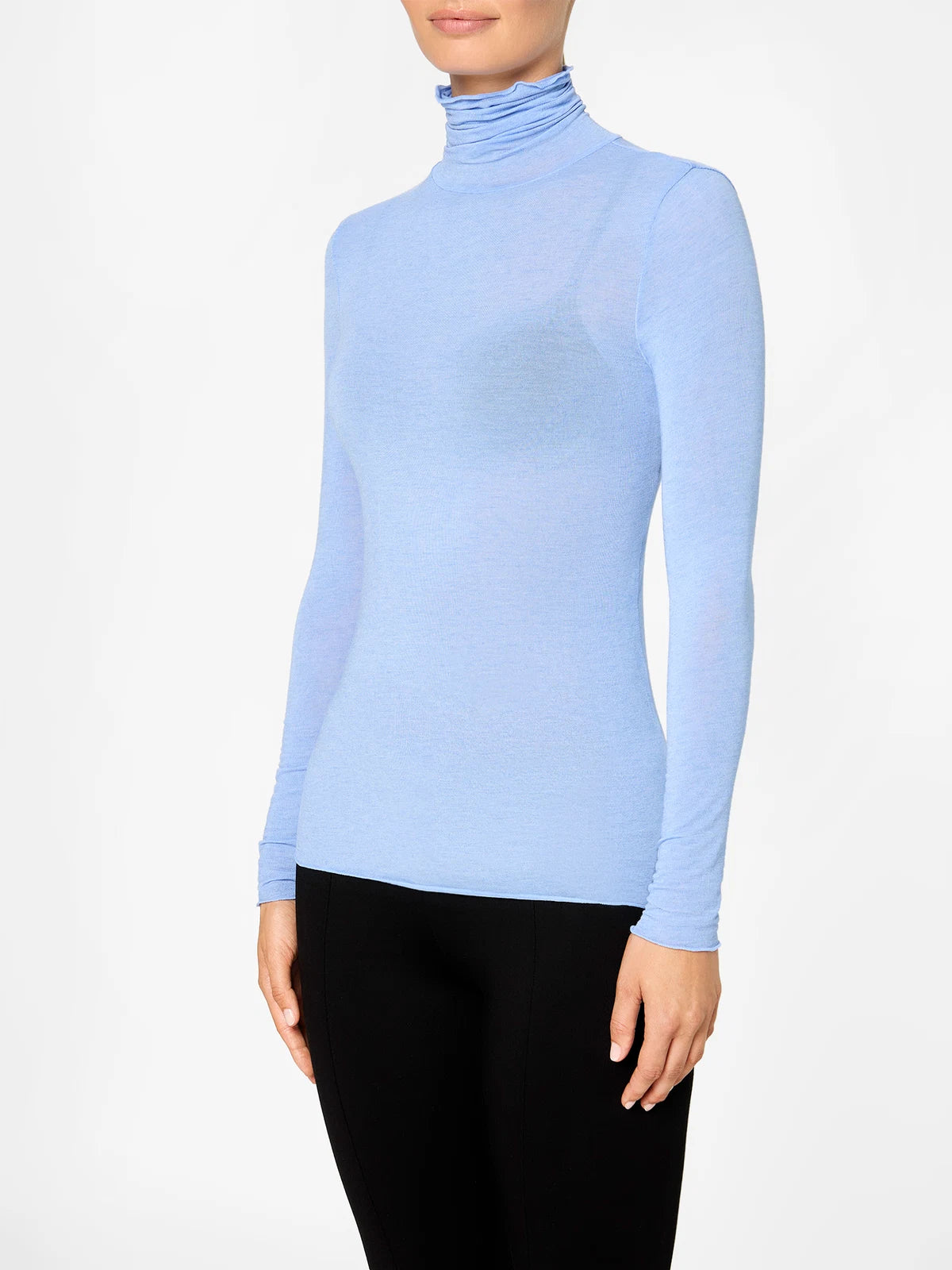 Longsleeve Roundneck mit Kaschmir - Light & Warm