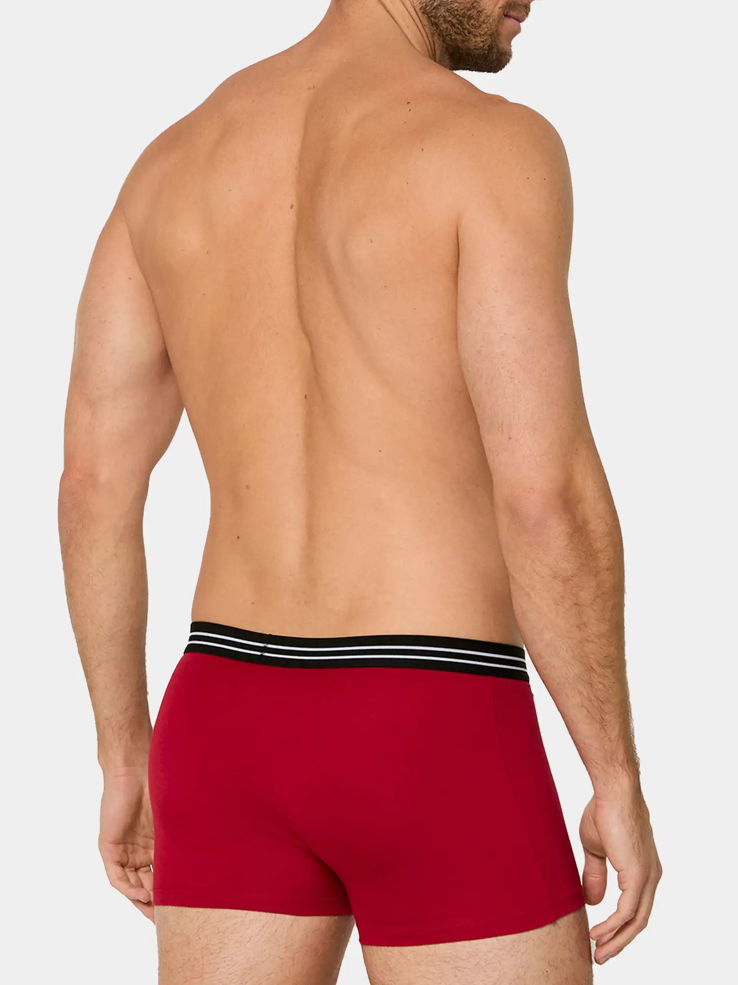 black/grey/red / L