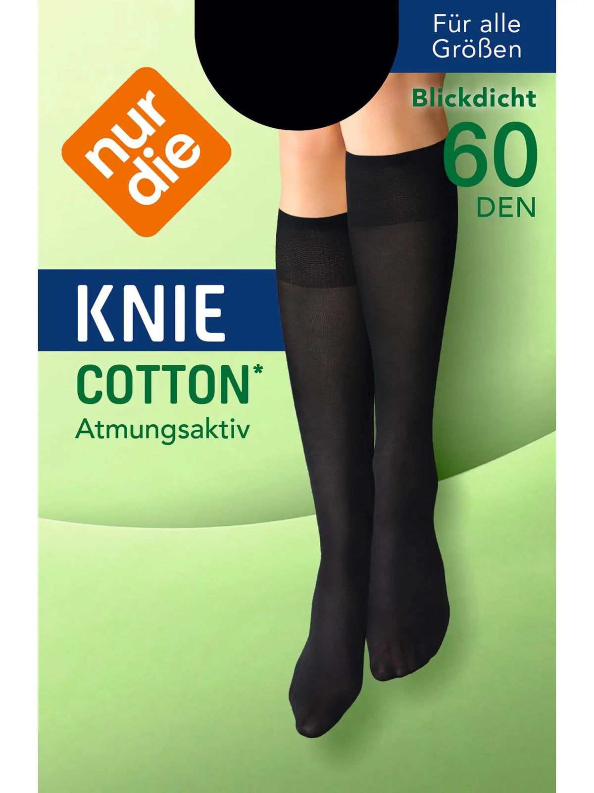 Kniestrümpfe Cotton 60 DEN