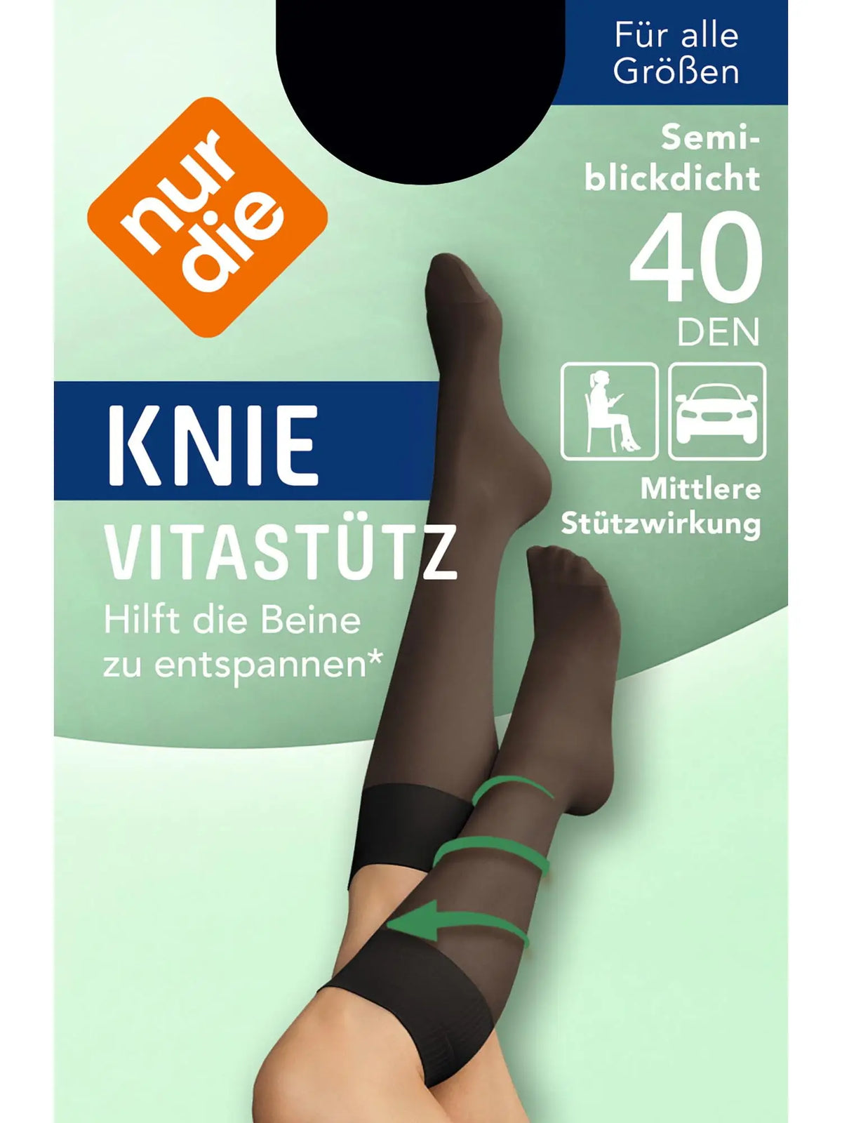 Kniestrümpfe Vitastütz 40 DEN