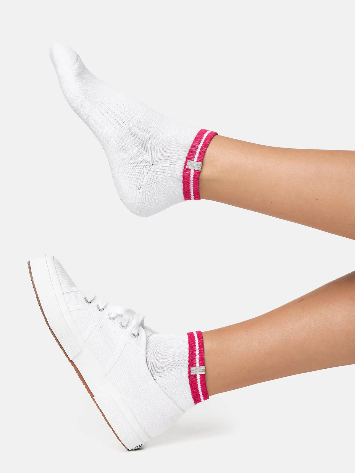 weiß/pink / 35-38