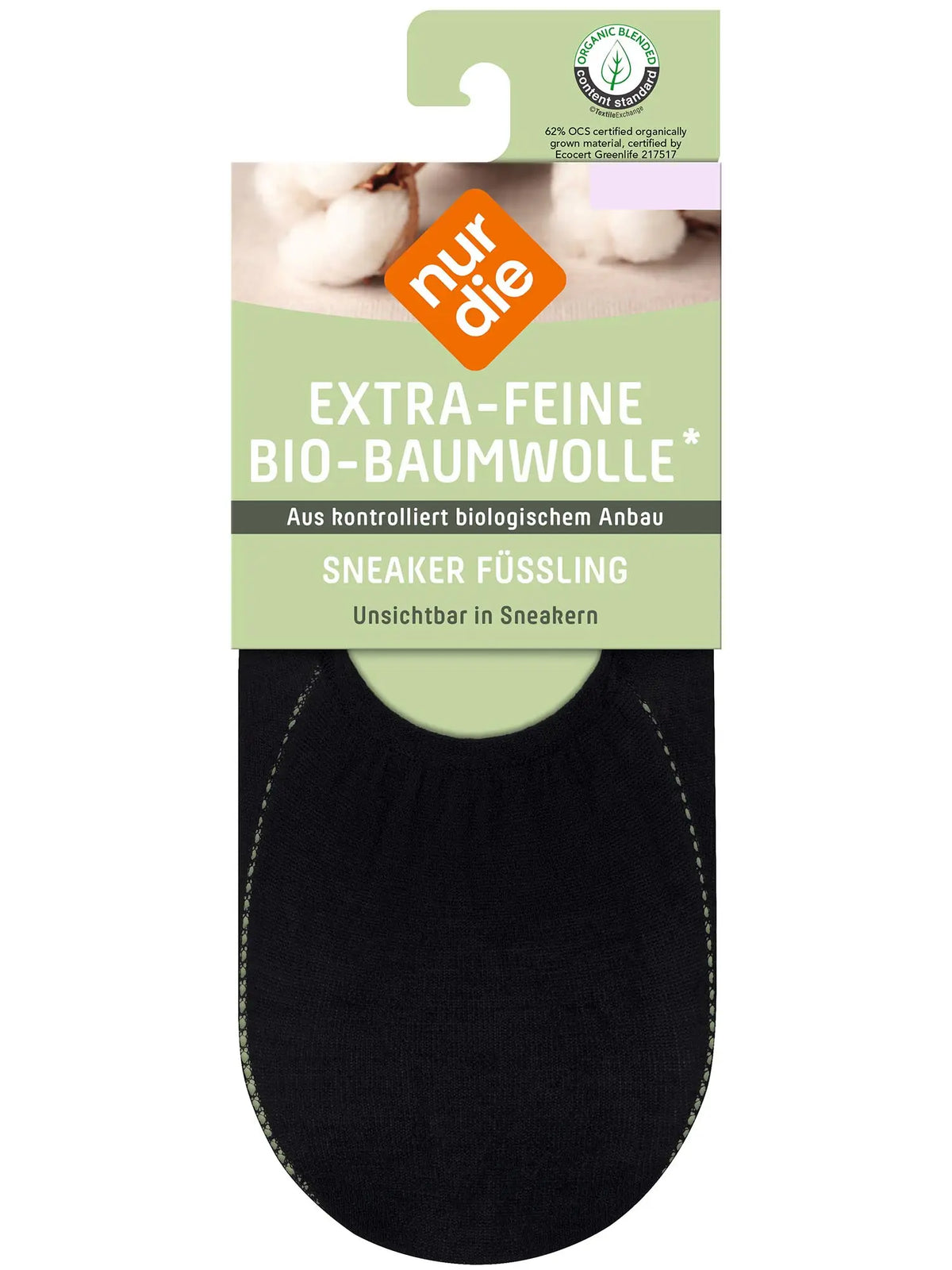 Sneaker Füßlinge Feine Baumwolle OCS