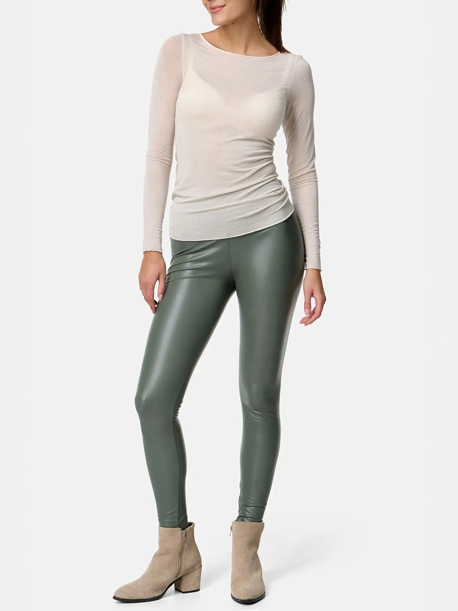 Longsleeve Roundneck mit Kaschmir - Light & Warm