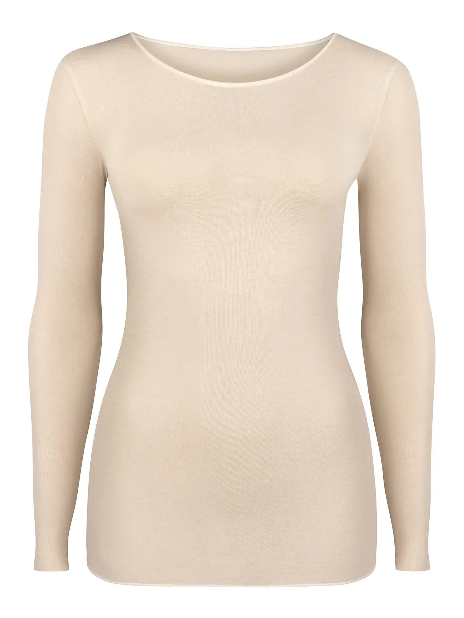 Longsleeve Roundneck mit Kaschmir - Light & Warm