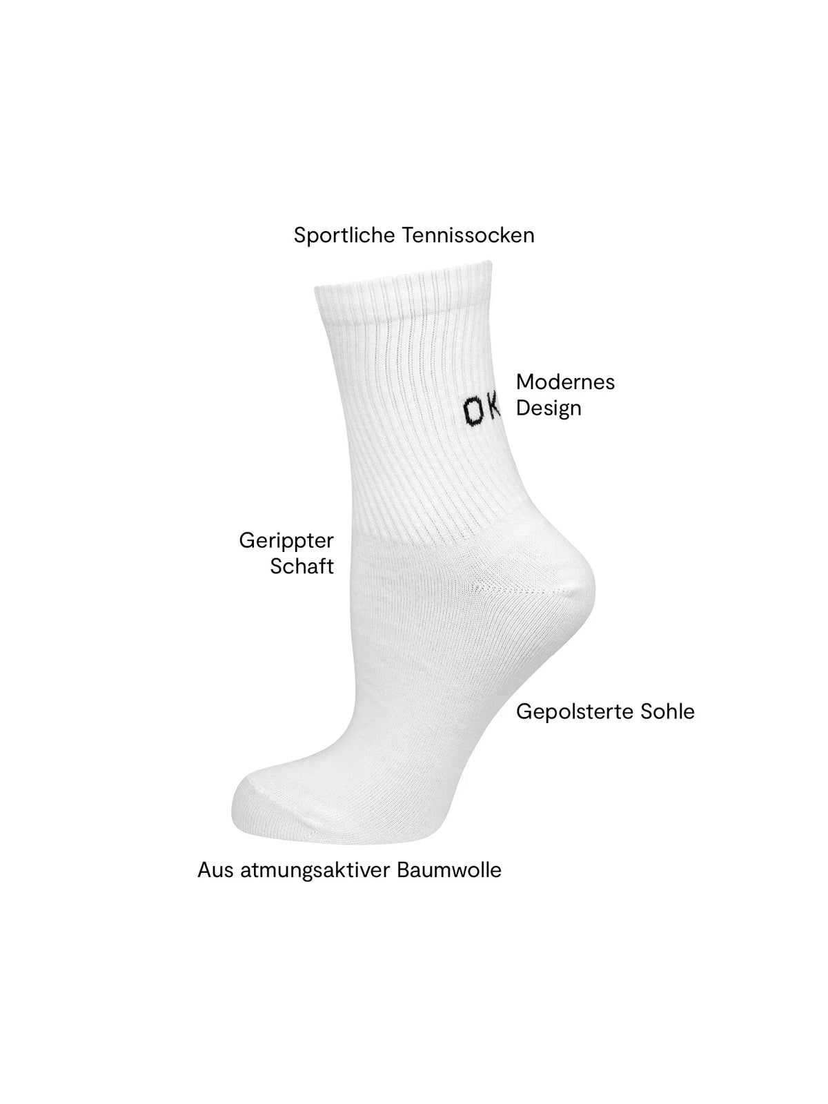 Unisex Socken Good Vibes 2er Pack