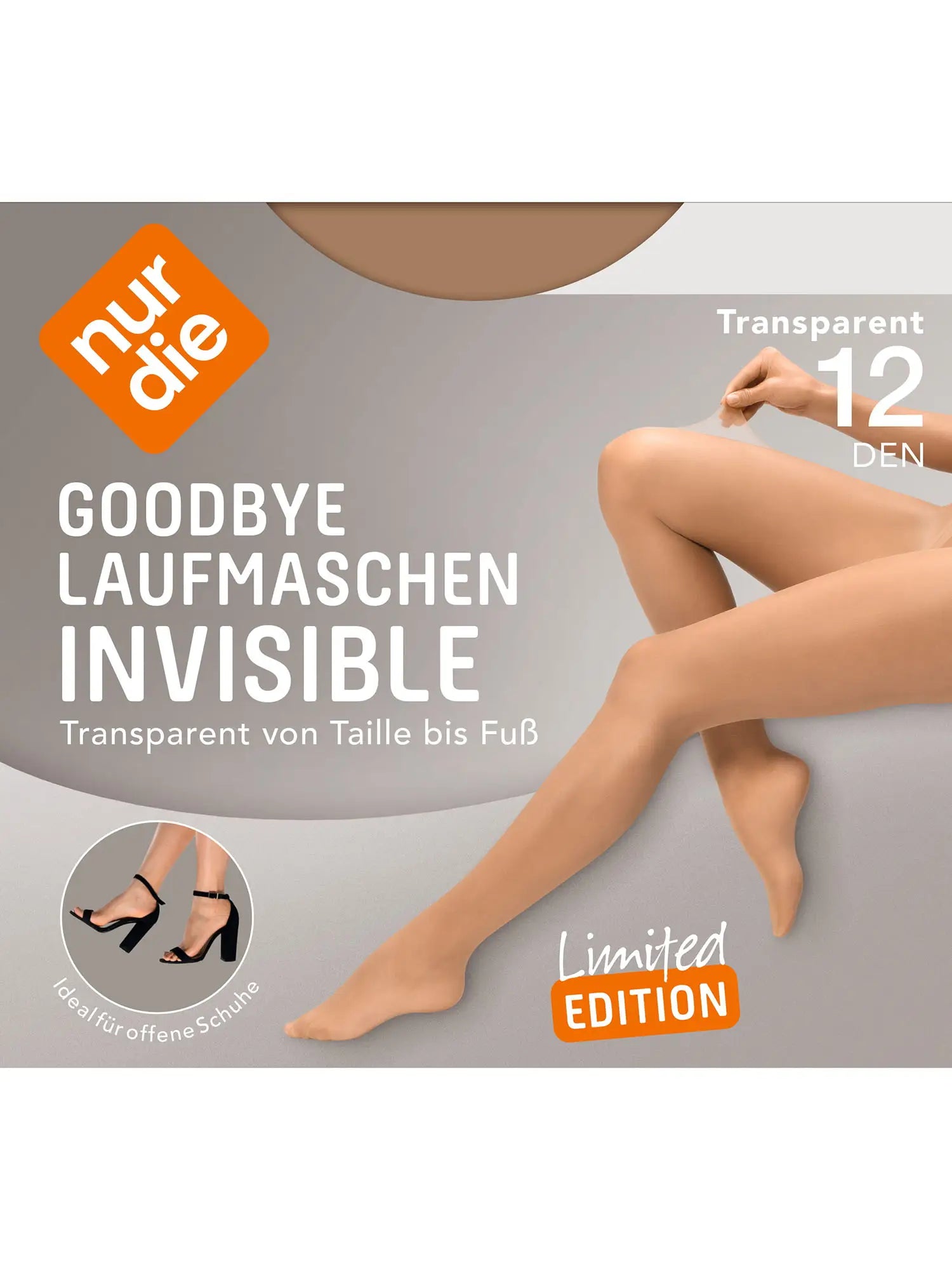 Strumpfhose Goodbye Laufmaschen Invisible 12 DEN