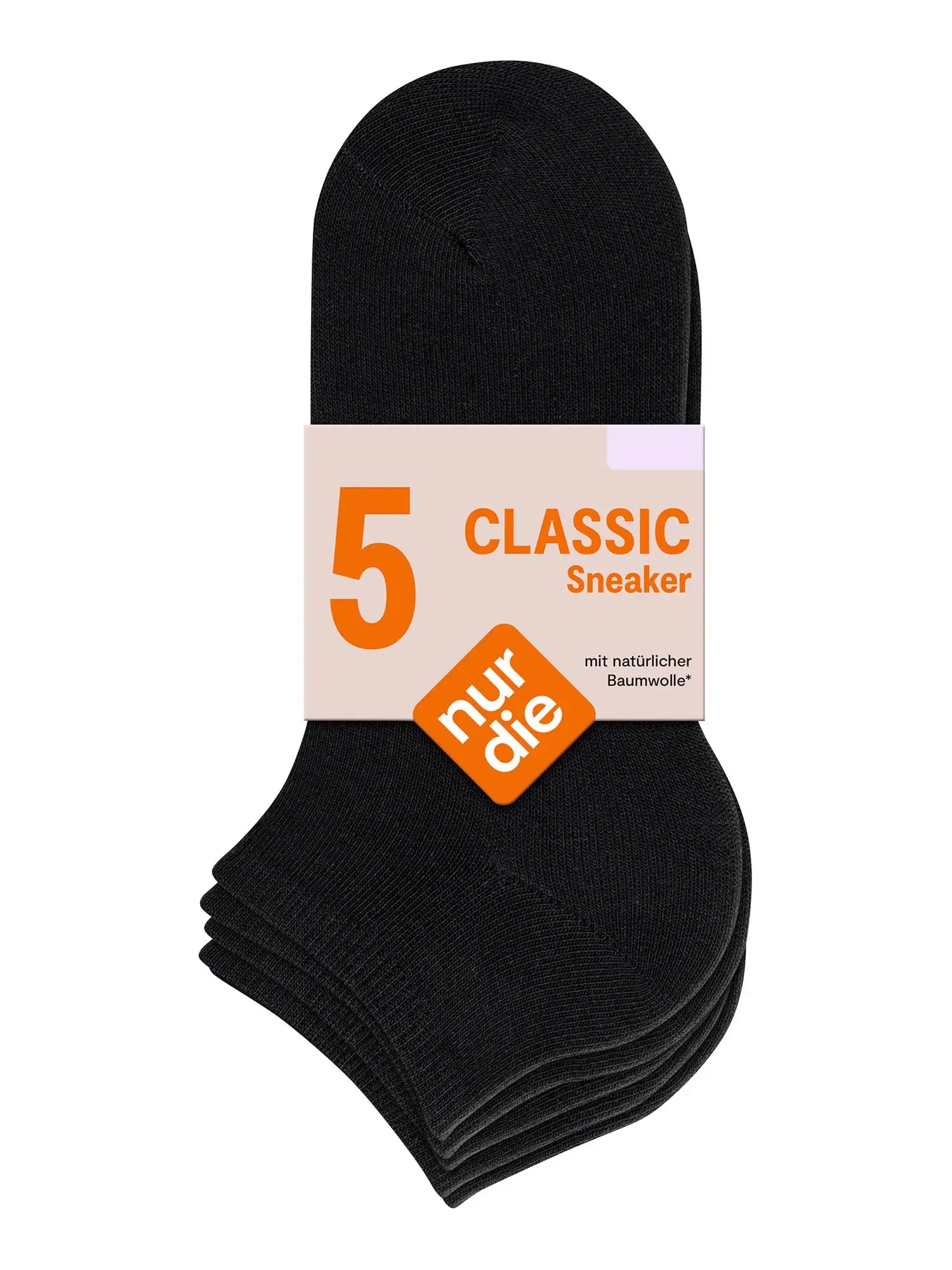 Unisex Sneakersocken Classic 5er Pack