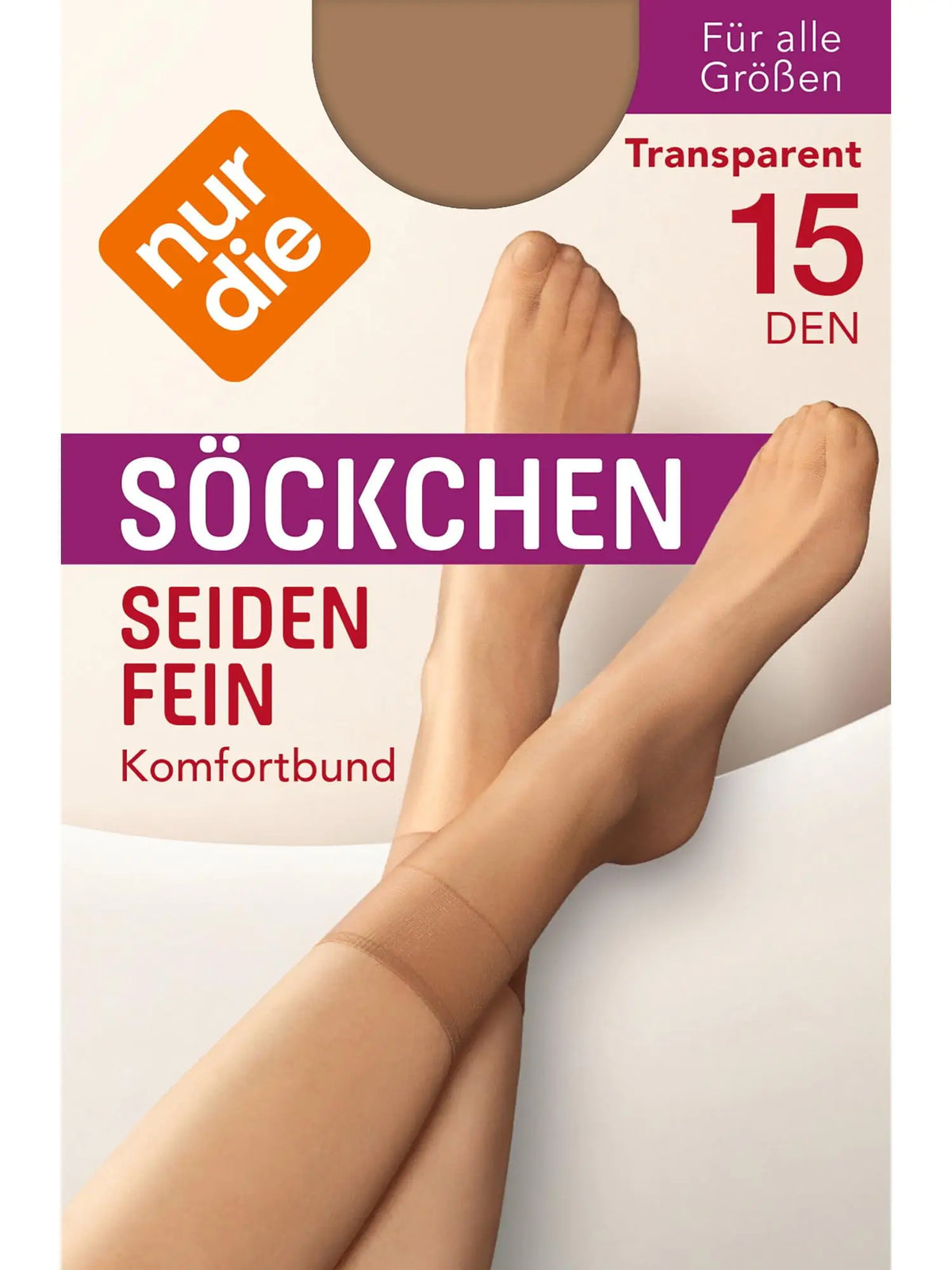 Söckchen Seidenfein 15 DEN