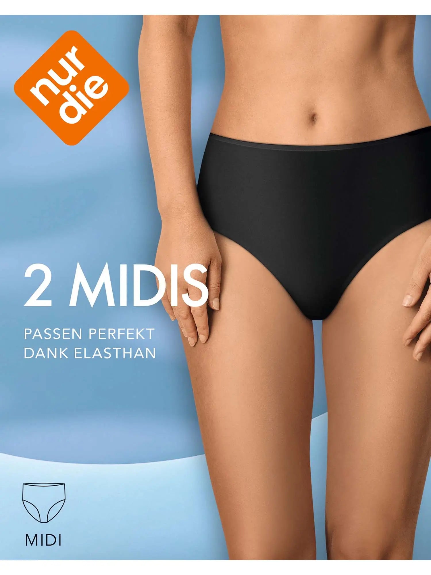 Midi Slip 2er Pack