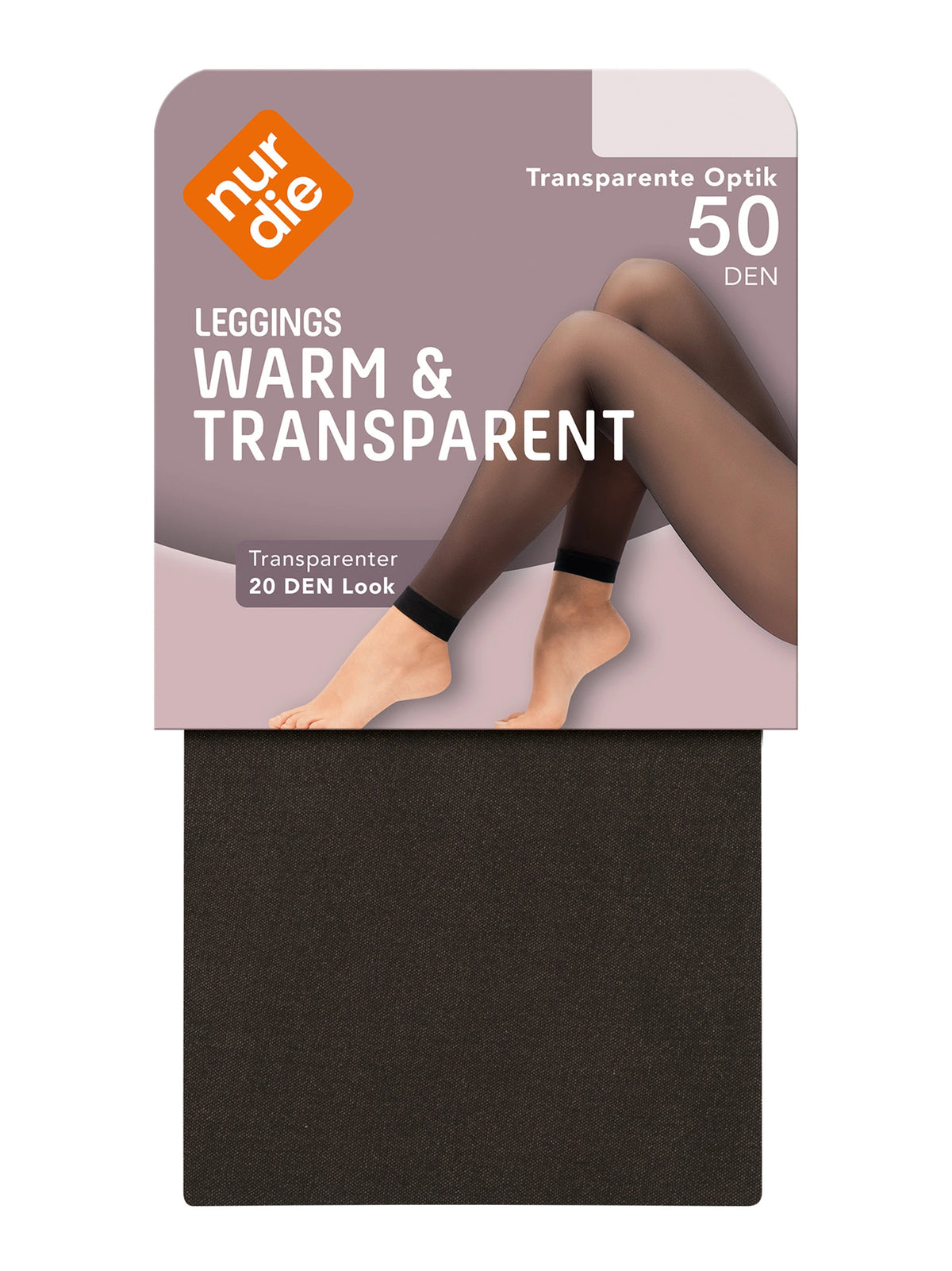 Leggings Warm & Transparent 50 DEN