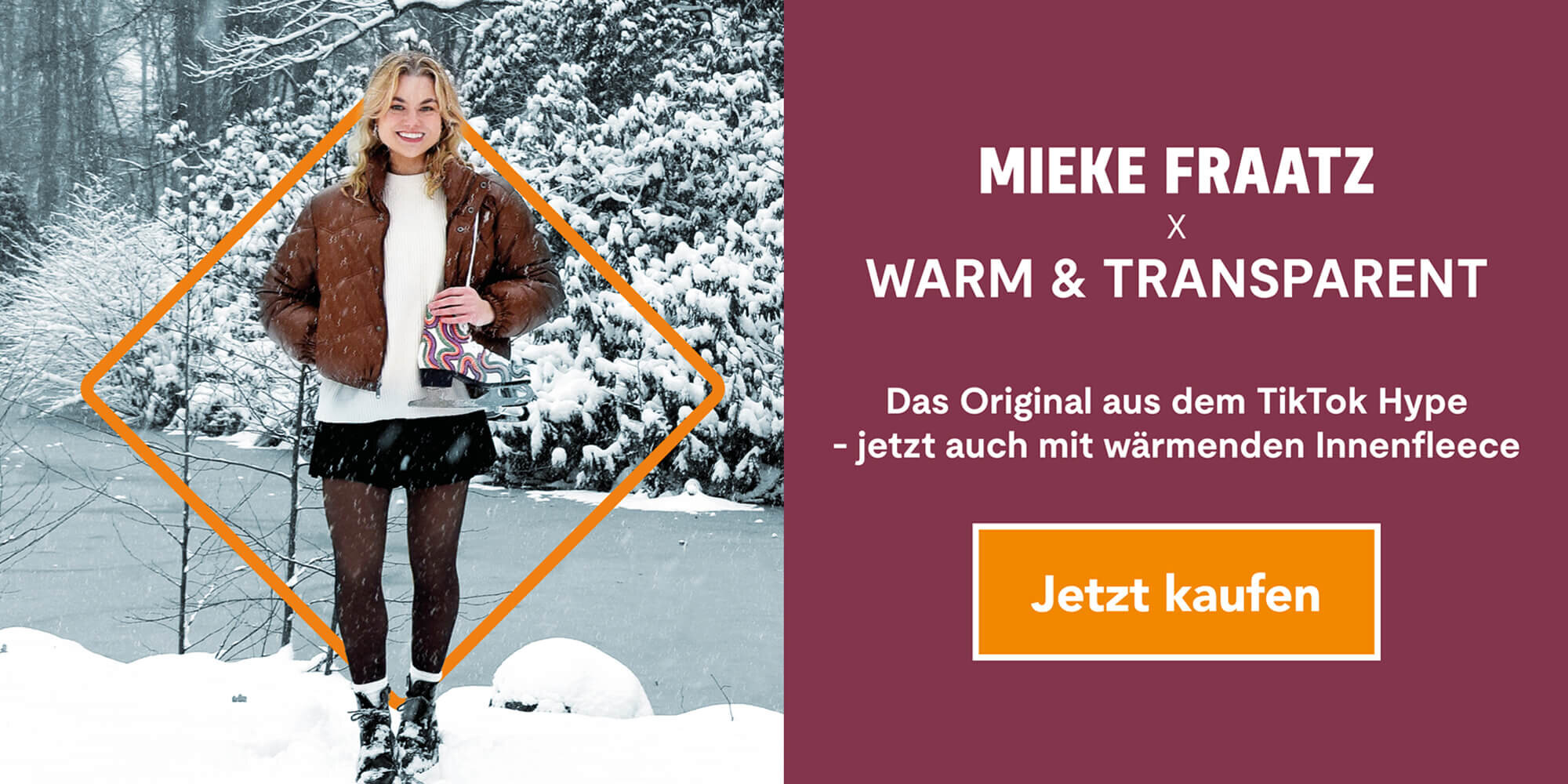 Das Original aus dem TikTok Hype: Warm & Transparent jetzt online kaufen