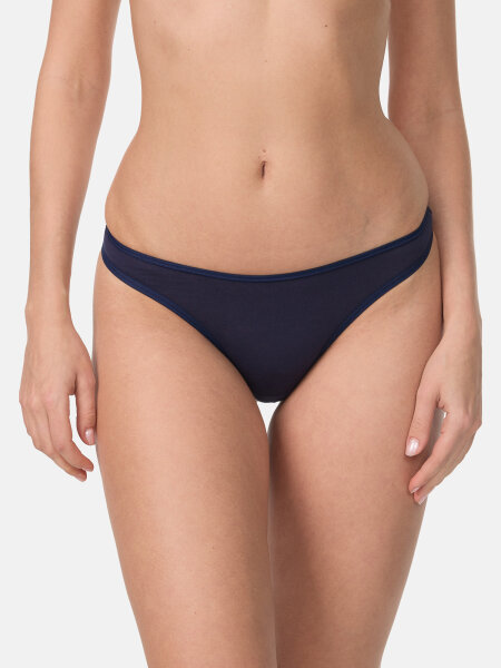 NUR DIE Damen String 5er Pack - maritim mix - Größe 44-46