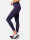 NUR DIE Damen Active Leggings - Relax & Go - violett - 38-40