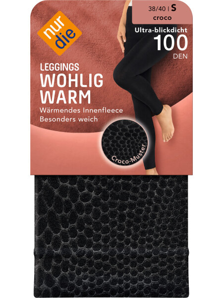 NUR DIE Leggings Wohlig-Warm