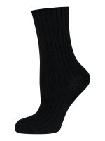 NUR DIE Bambus¹ Boots Socke - schwarz  - Größe 35-38