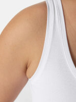 NUR DIE Damen Tank-Top - Relax & Go - weiß - Größe 48-50