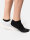 NUR DIE Damen Sneakersocken Bio Baumwolle GOTS 2er Pack - schwarz - Größe 35-38