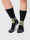 NUR DIE Outdoor Socke 2er Pack - schwarz/gelb - Gr&ouml;&szlig;e 39-42