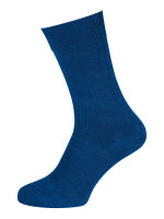 NUR DER Socken Baumwolle Business 2er Pack - royal/schwarz  - Größe 43-46