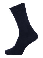 NUR DER Socken Baumwolle Business 2er Pack - royal/schwarz  - Größe 43-46