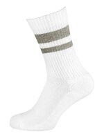 NUR DER Sport Socken 3er Pack - weiß/grau/schwarz - Größe 43-46