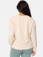 NUR DIE Damen Sweater - Relax & Go - hellbeige - XL